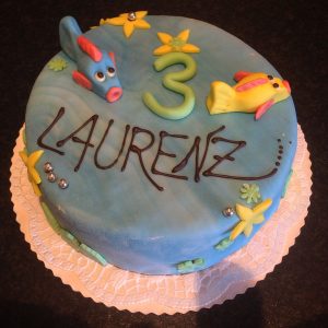 Geburtstagstorte mit Fisch in Karlsruhe