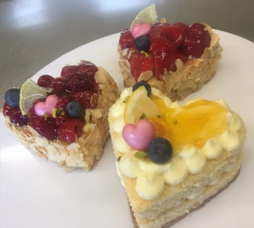 Himbeerherzen (klein)