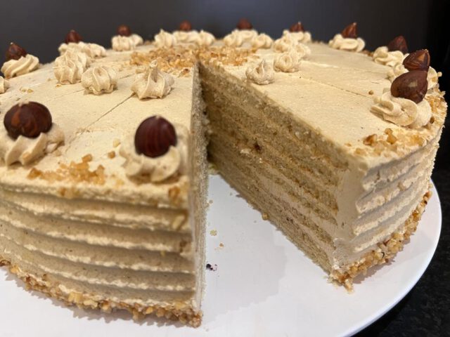 Haselnusscremetorte