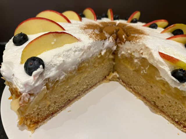 schwedische Apfeltorte