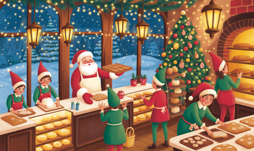 In der Weihnachtsbäckerei