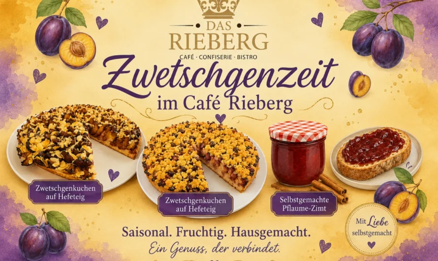 Zwetschgenzeit im Café Rieberg
